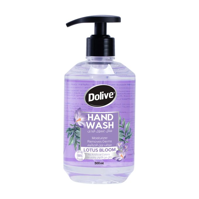 دوليف هاند ووش - Dolive Hand Wash (500ml, Lotus Bloom)