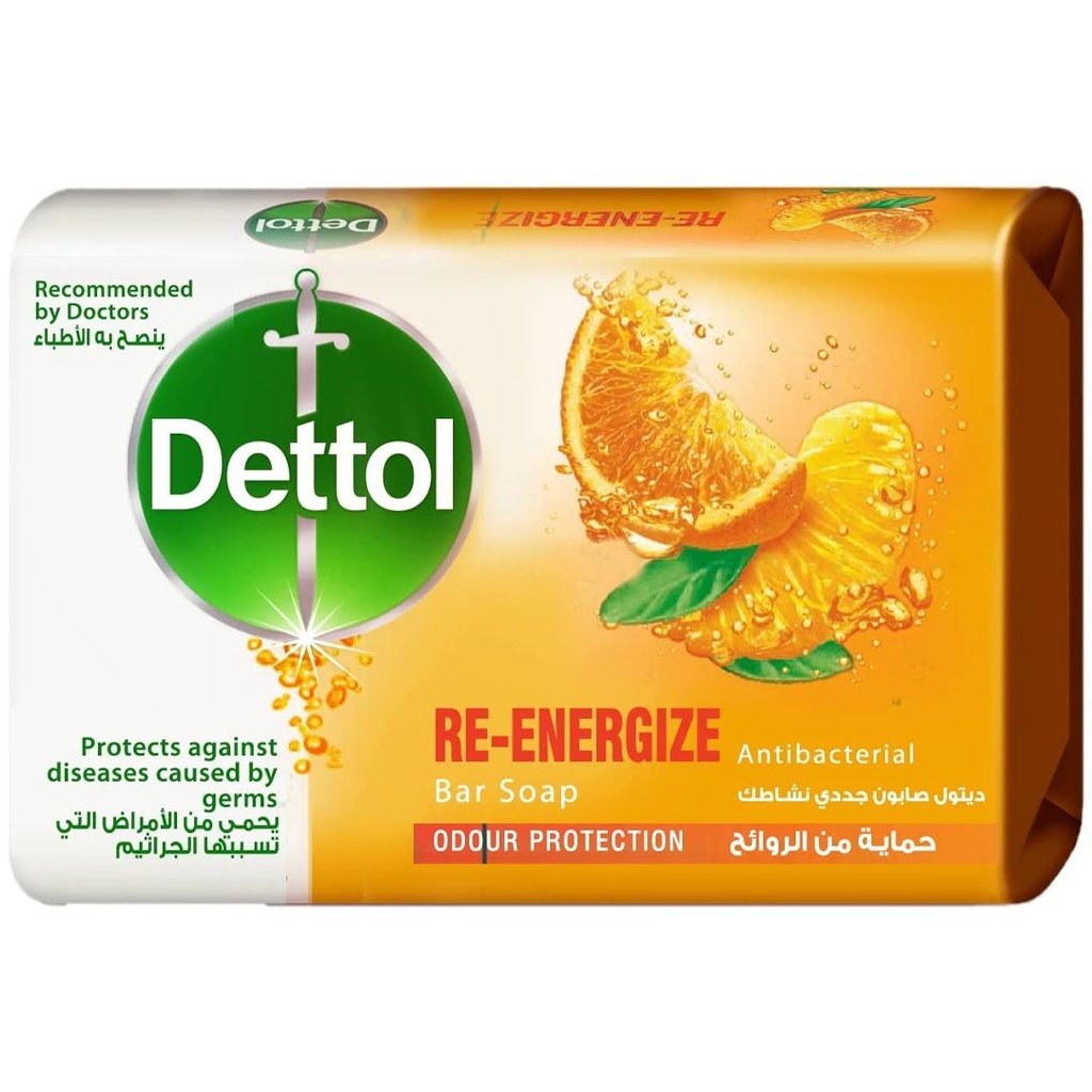 ديتول صابون - Dettol Soap (165g, Re-Energize, without)
