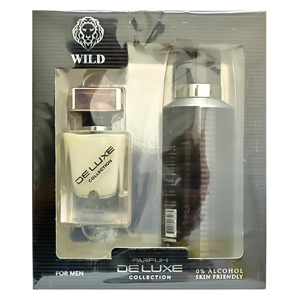 ديلوكس ويلد طقم زيرو% كحول - Deluxe Wild Set 0% AlCohol EDP-M (50ml+150ml)