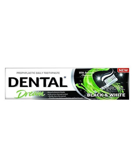 دينتال دريم معجون اسنان - Dental Dream Tooth Paste (100ml, Bamboo Charcoal, without)