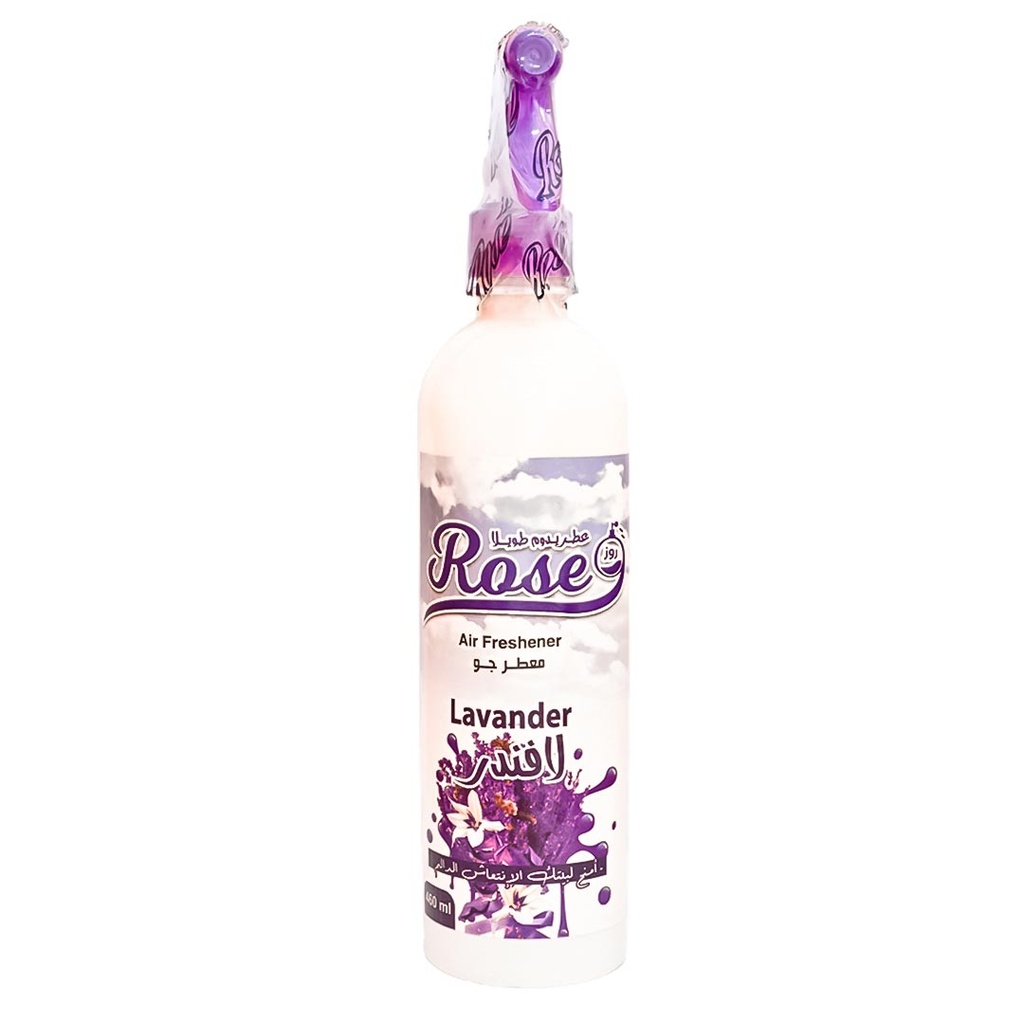 روز ملطف جو - Rose Air Freshener (460ml, Lavander)