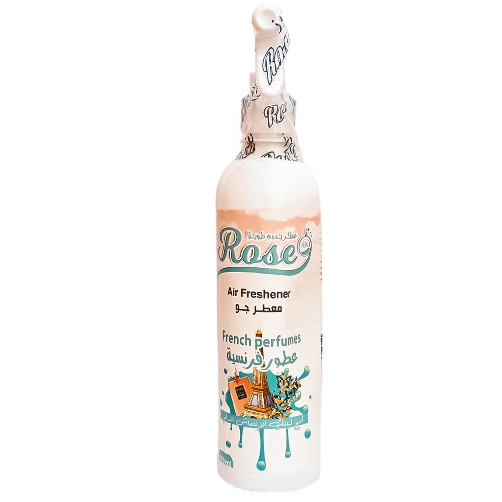روز ملطف جو - Rose Air Freshener (460ml, French Fragrance)