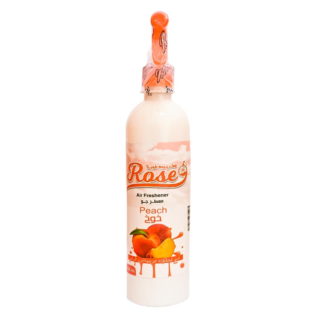 روز ملطف جو - Rose Air Freshener (460ml, Peach)