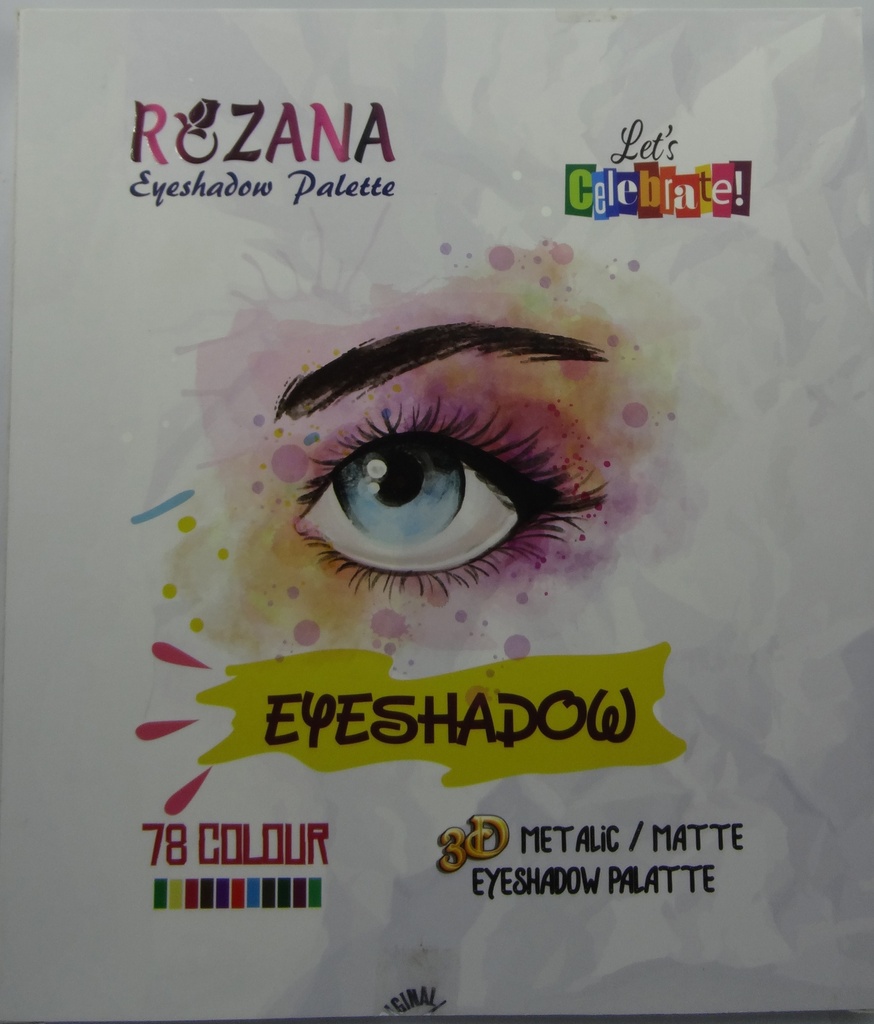 روزانا ايشادو - Rozana Eyeshadow (B, 78PC)