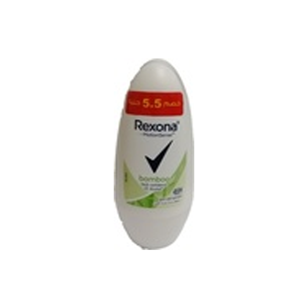 ريكسونا رول اون - Rexona Roll On (Woman, 50ml, Bamboo, discount 5.5E.L)