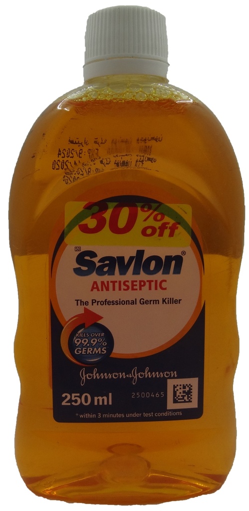 سافلون مطهر - Savlon Antiseptc (250ml, diccount 30%)