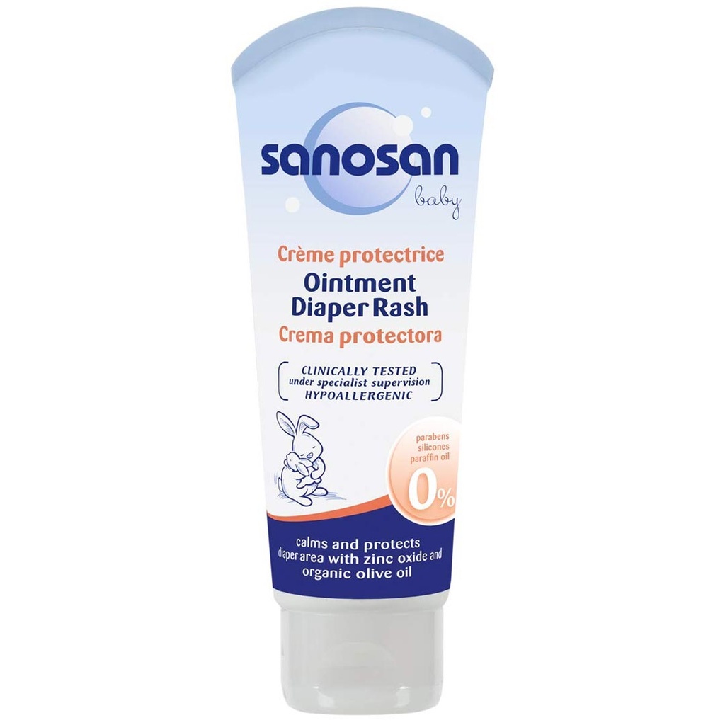 سانوسان - Sanosan (Cream, 75ml, Diapers, 0)