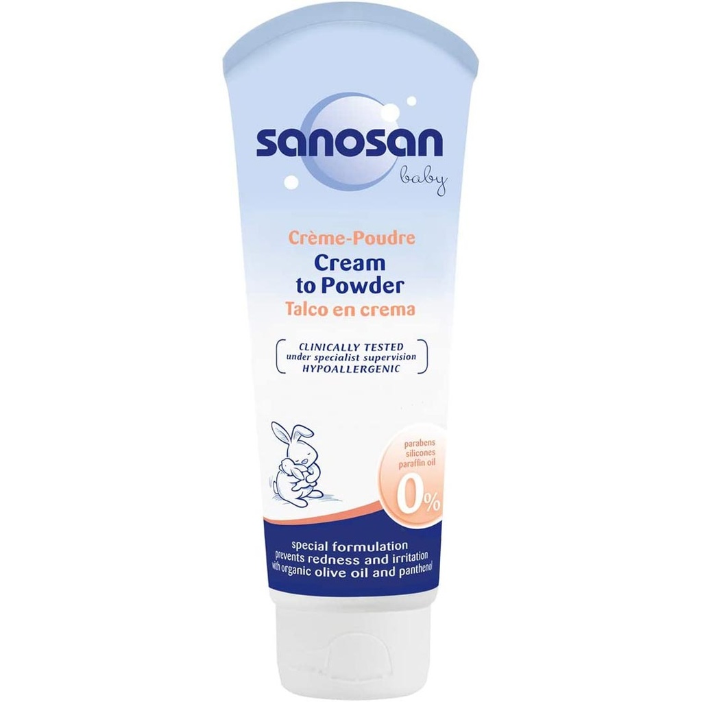 سانوسان - Sanosan (Cream, 100ml, Powder, 0)