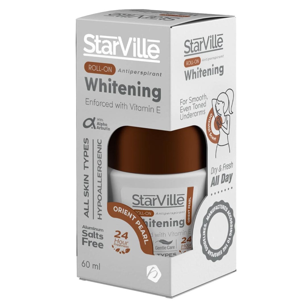ستارفيل رول اون - StarVille Roll On (Woman, 60ml, Orient Pearl)