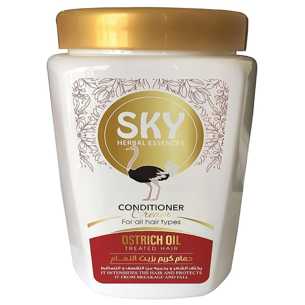 سكاى حمام كريم زيت النعام - Sky Hair Mask Ostrich Oil (500g)
