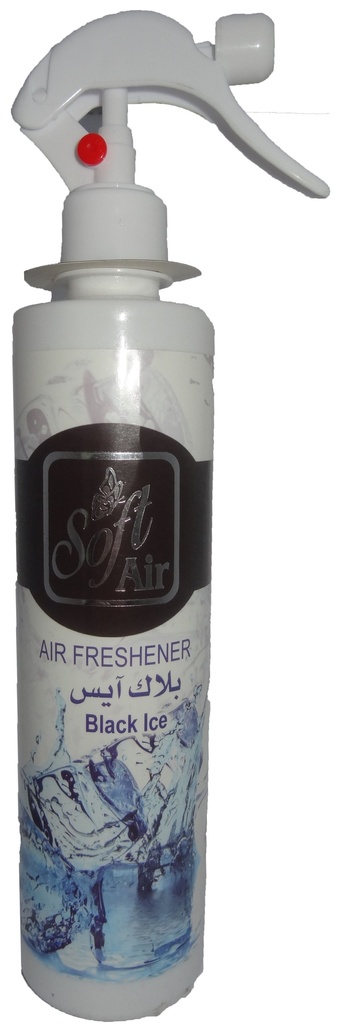 سوفت ملطف جو - Soft Air Freshner (425ml, Black Ice)