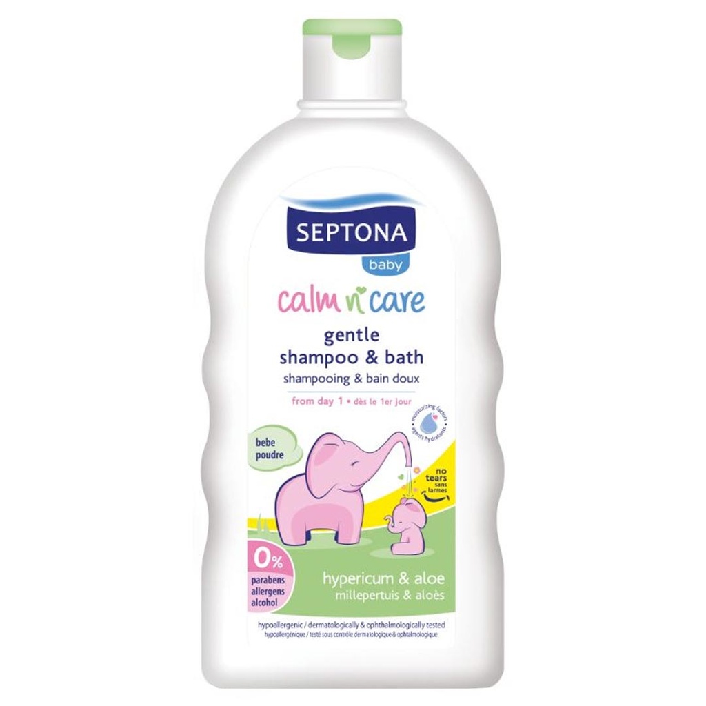 سيبتونا شامبو & جل الاستحمام - Septona Shampoo & Bath (200ml, AleoVera, NO:4216, without)