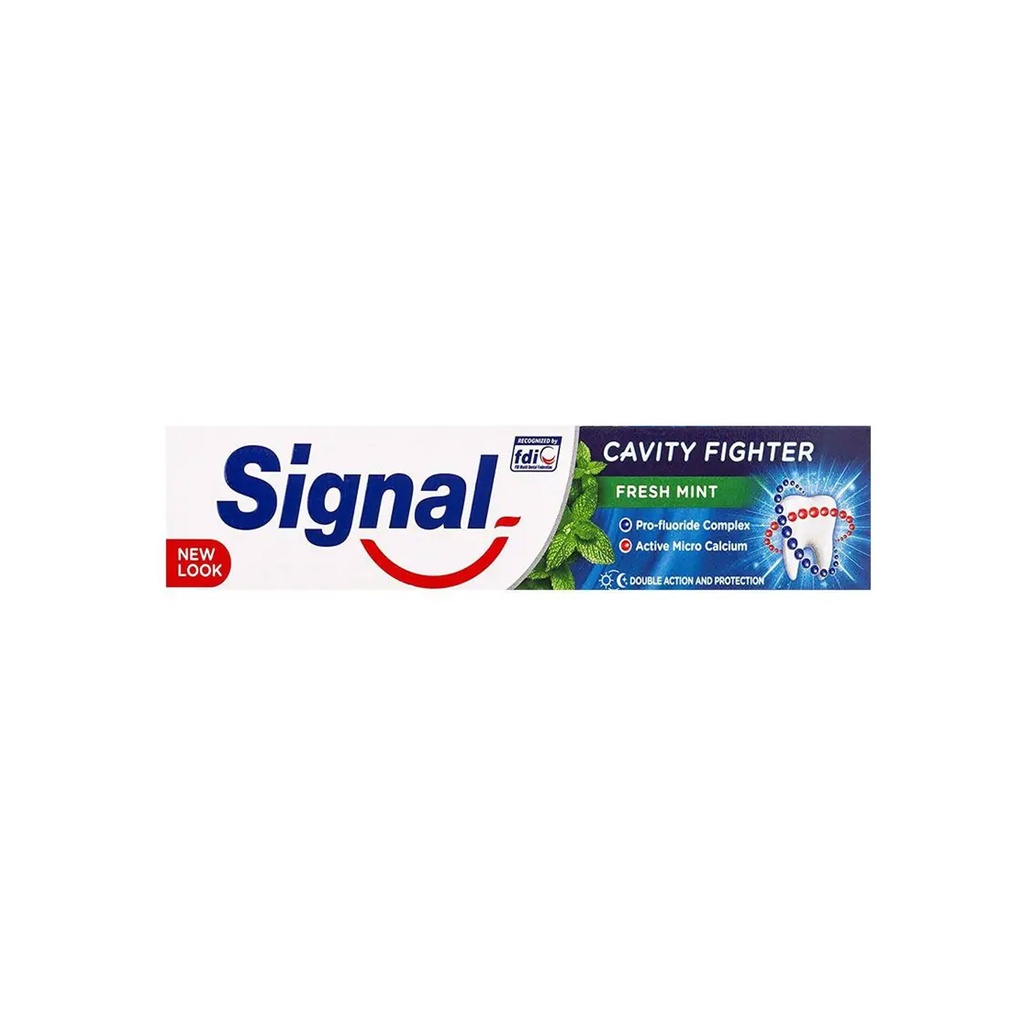 سيجنال مكافح التسوس نعناع منعش - Signal Cavity Fighter Fresh Mint (120ml, without)