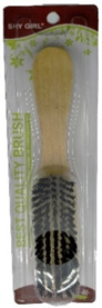 شى جيرل فرشاة تصفيف خشب على كارت - Shy Girl Brush Restyling Wood on Card