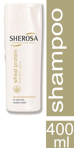 شيروزا شامبو - Sherosa Shampo (400ml, Wheat Protein)