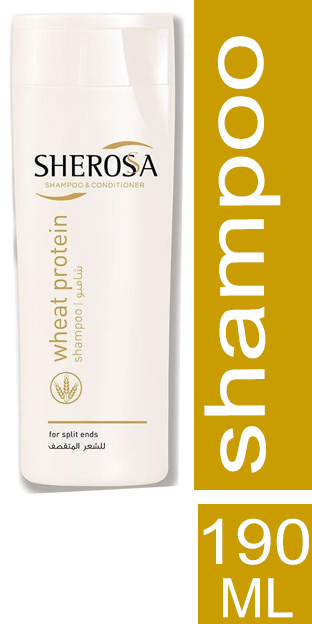 شيروزا شامبو - Sherosa Shampo (190ml, Wheat Protein)