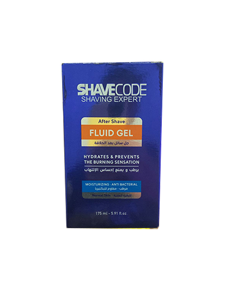 شيف كود جل بعد الحلاقة - Shavecode After Shave Gel (175ml, Normal Skin)
