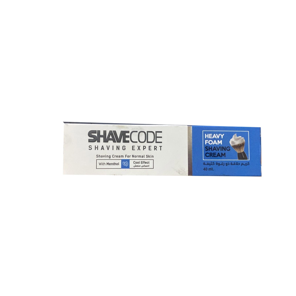 شيف كود كريم حلاقة - Shavecode Shaving Cream (40ml, Normal, without)