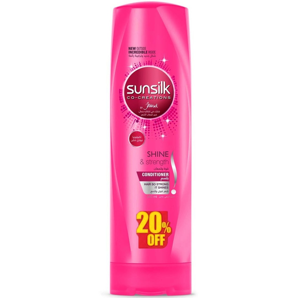 صانسيلك شامبو - Sunsilk Shampoo (600ml, Shine&Strength, discount 20%)