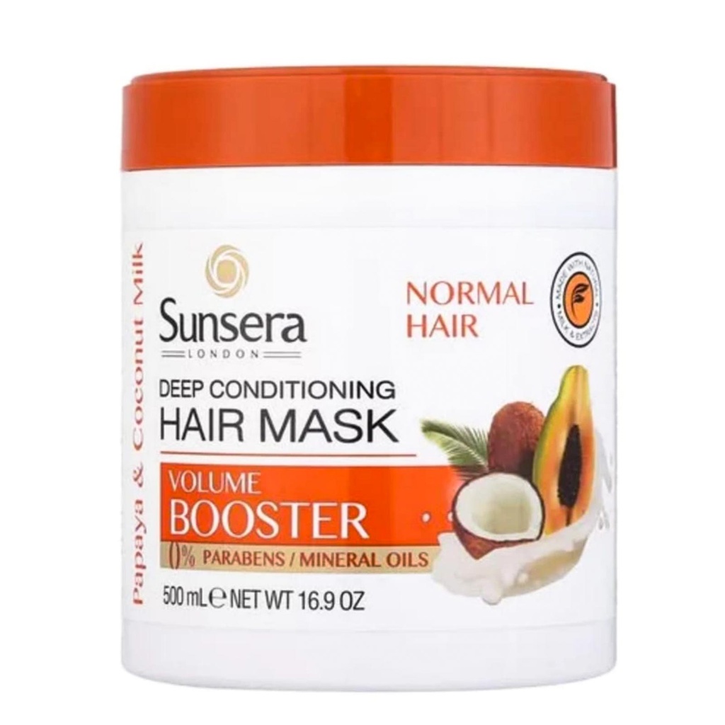 صن صيرا حمام كريم - Sunsera Hair Mask (500ml, Papaya&Coconut)