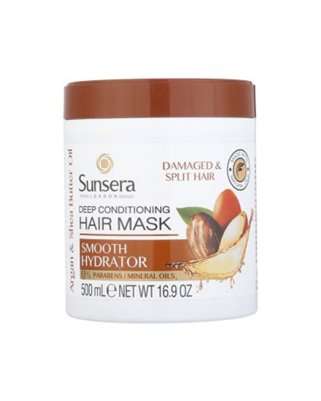صن صيرا حمام كريم - Sunsera Hair Mask (500ml, Argan&shea Butter)