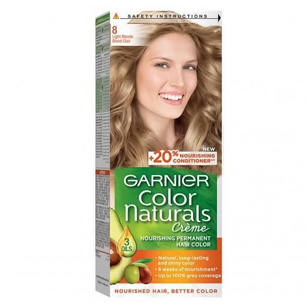 غارنية صبغة - Garnier Color (40ml, without, Light blond 8)