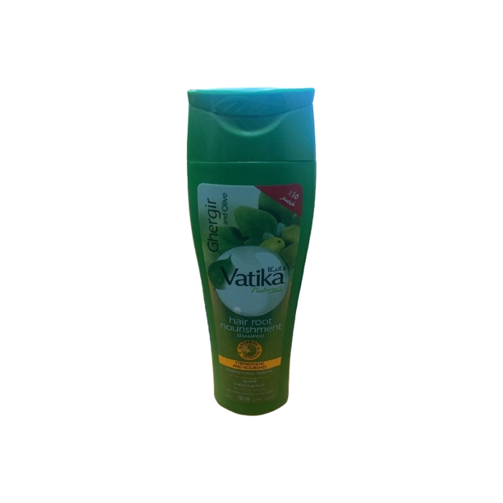 فاتيكا شامبو جرجير&زيتون خصم 15% - Vatika Shampoo Ghergir&Olive Discount 15% (180ml)