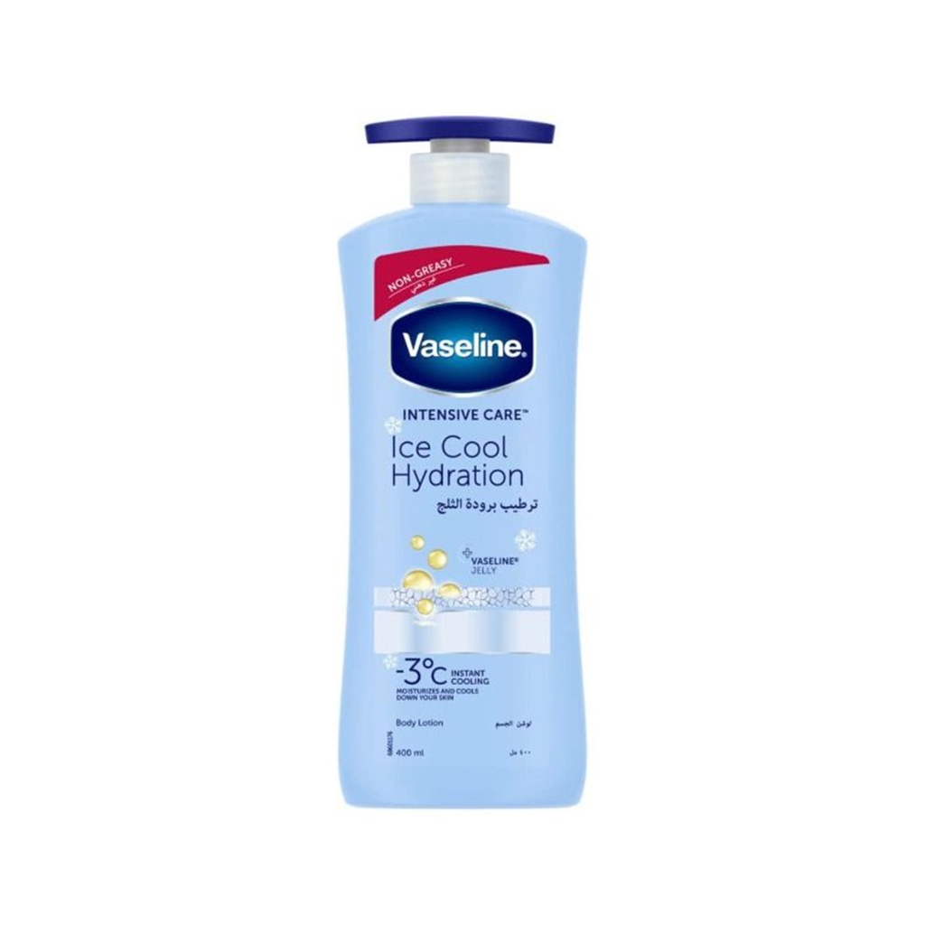 فازلين لوشن ترطيب برودة الثلج - Vaseline Lotion Ice Cool Hydration (400ml)