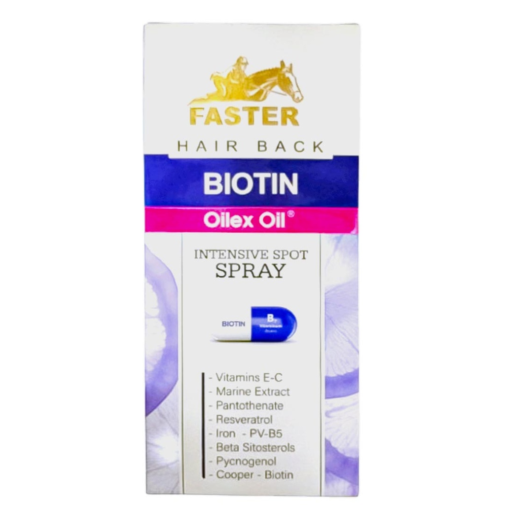 فاستر اويلكس اويل بيوتين - Faster Oilex Oil Biotin (100ml)