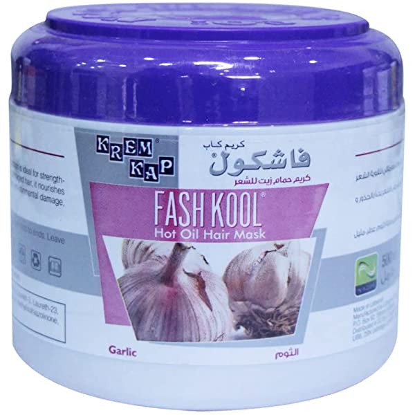 فاشكول حمام كريم - Fashkool Hair Mask (500ml, Garlic)