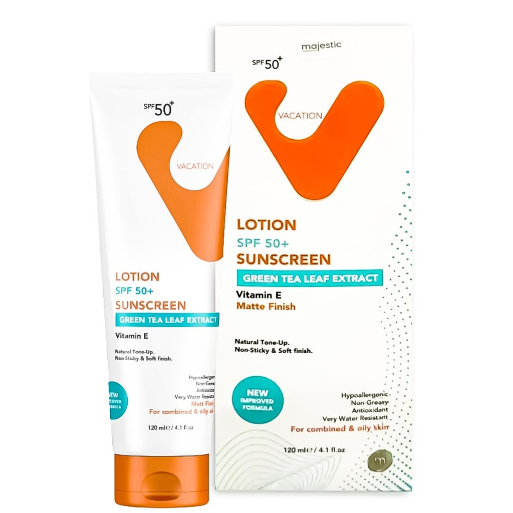 فاكيشن لوشن صن سكرين - Vacation Lotion Sun Sreen (120ml, 50)