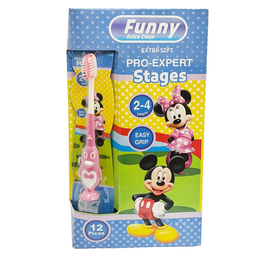 فانى فرشاة اسنان اطفال - Funny Tooth Brush Kids (Extra Soft)