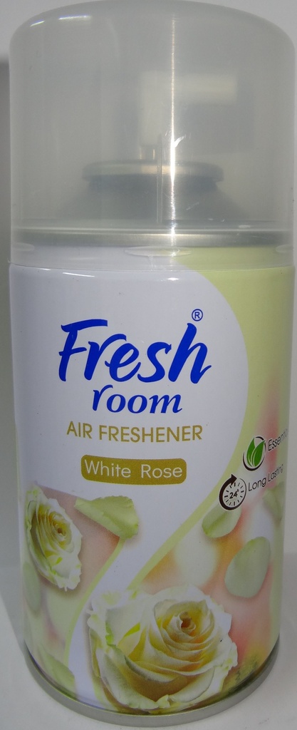 فريش روم ملطف جو - Fresh Room Air Freshener (A spare part, 250ml, White Rose)