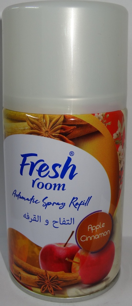 فريش روم ملطف جو - Fresh Room Air Freshener (A spare part, 250ml, Apple&Cinnamon)