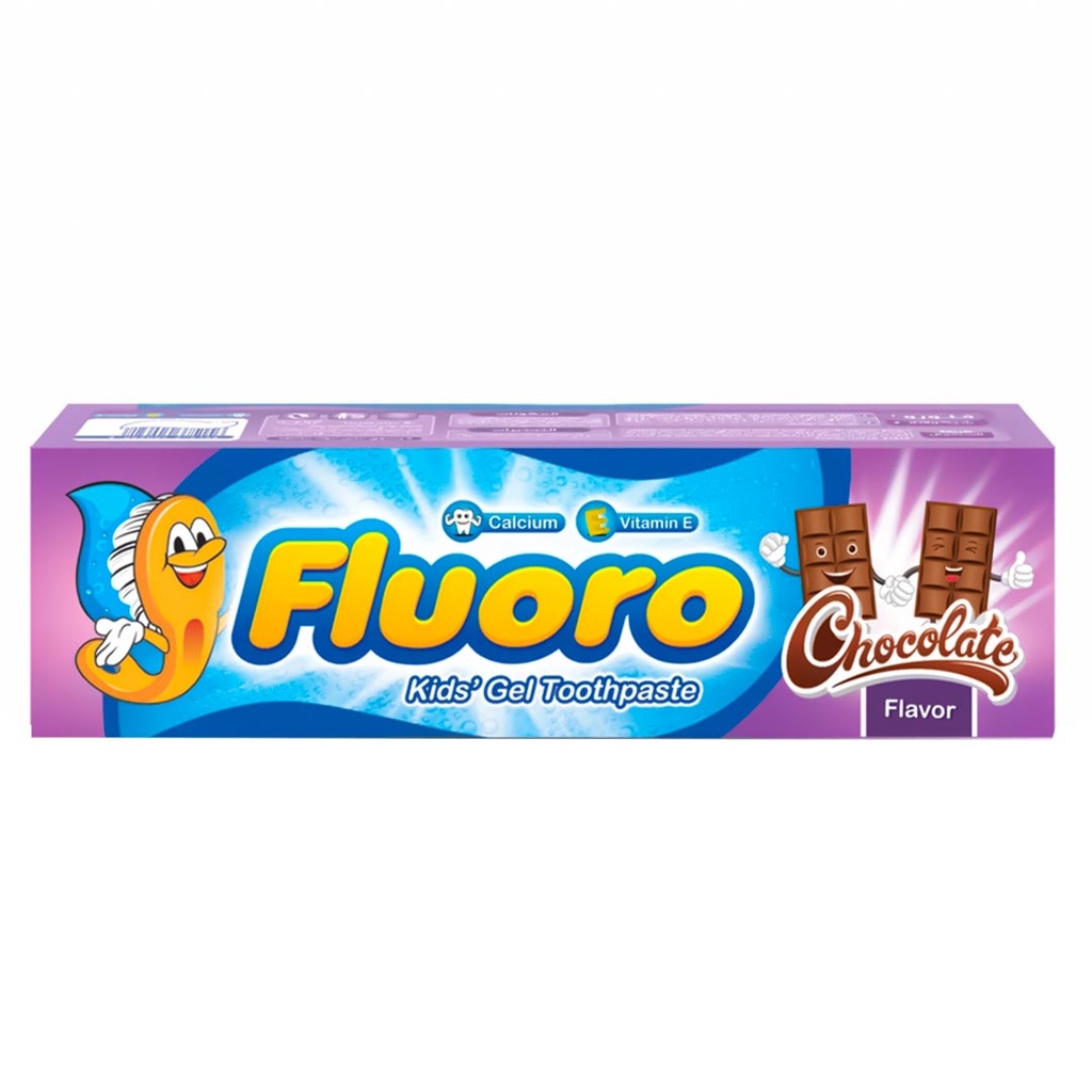 فلورو معجون اطفال - Fluoro Kids paste (50 g, Chocolat, without)