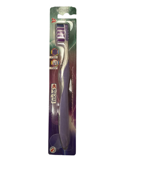 فوكس تونج فرشاة اسنان - Fuchs Tongue Tooth Brush (No:03031, Soft)