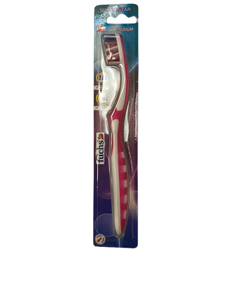 فوكس سوبر ستار فرشاة اسنان - Fuchs Super Star Tooth Brush (No:07031, Med)