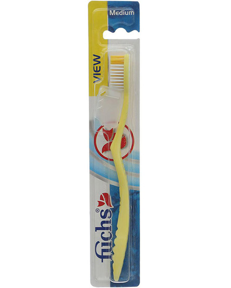 فوكس فيو فرشاة اسنان - Fuchs View Tooth Brush (No:16111, Med)