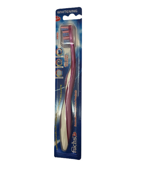 فوكس وايتنج فرشاة اسنان - Fuchs Whitening Tooth Brush (No:32120, Hard)
