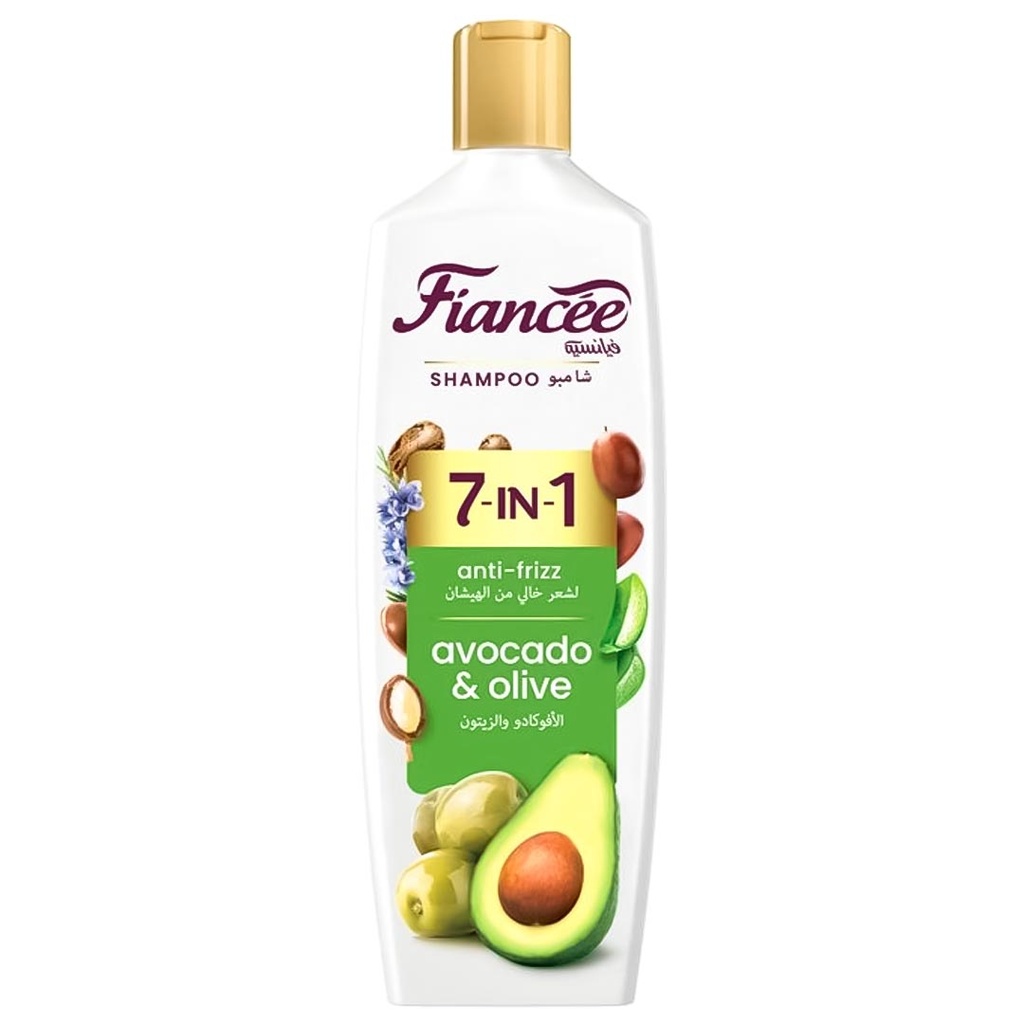 فيانسيه شامبو 7×1 افوكادو&زيتون - Fiancee Shampoo 7×1 Avocado&Olive (340ml)