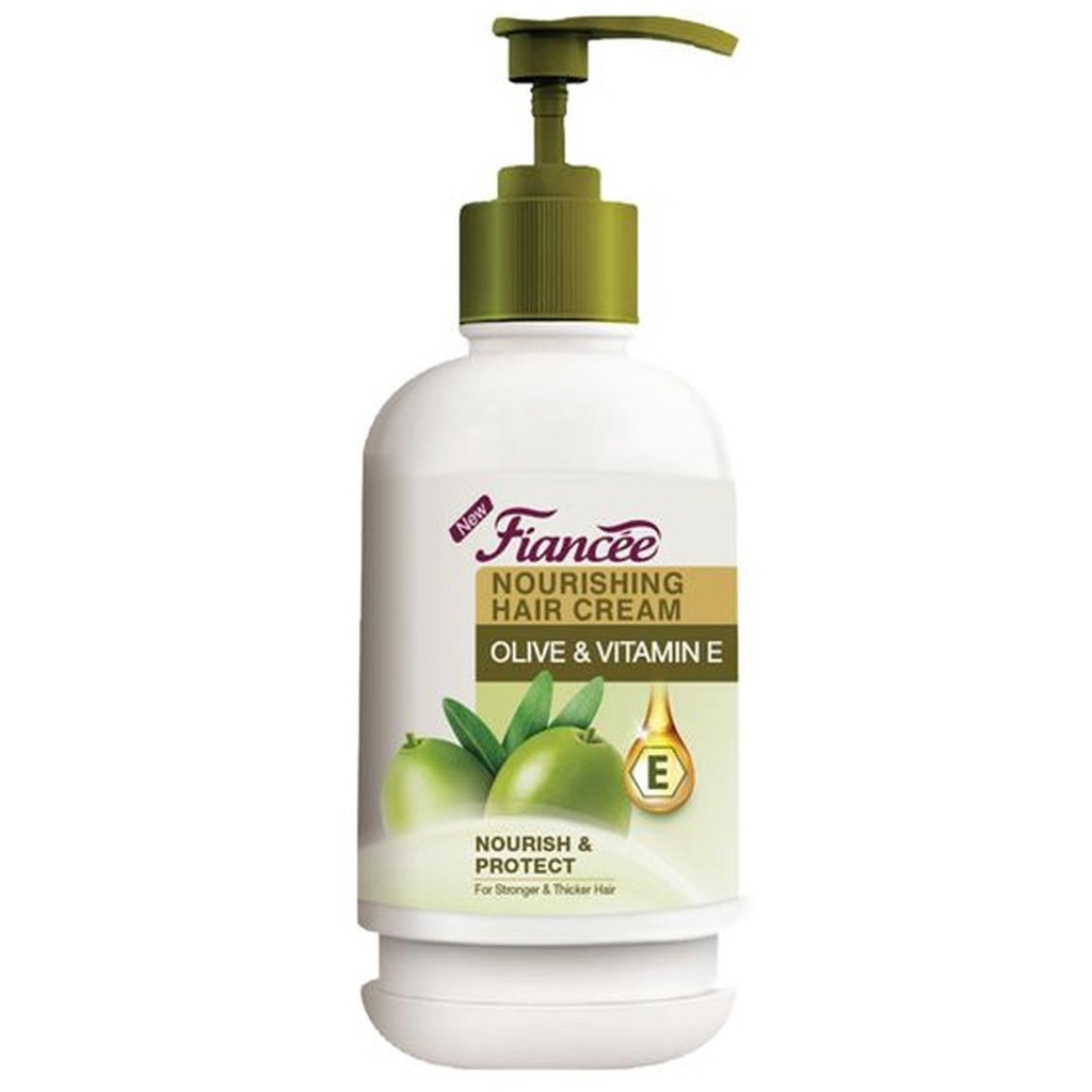 فيانسيه كريم بخاخ - Fiancee Cream Bumb (250ml, Olive&Vitamin E, without)