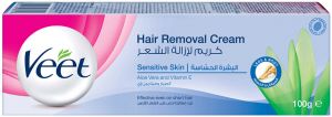 فيت كريم ازالة - Veet Cream Removal (100ml, Sensitive, without)