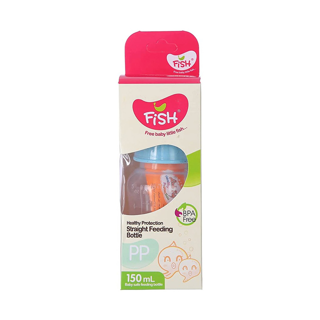فيش ببرونة - Fish Fedeer (Plastic Without Hand P.P, 150ml, No:A-4001)