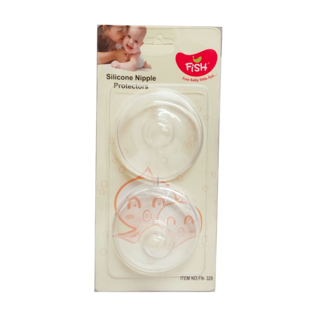 فيش حلمة ثدى - Fish Nipple Shield 2Psc (No:Fn-329)