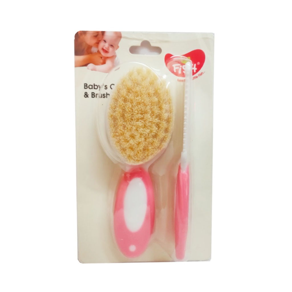 فيش فرشاة & مشط - Fish Brush & Comb