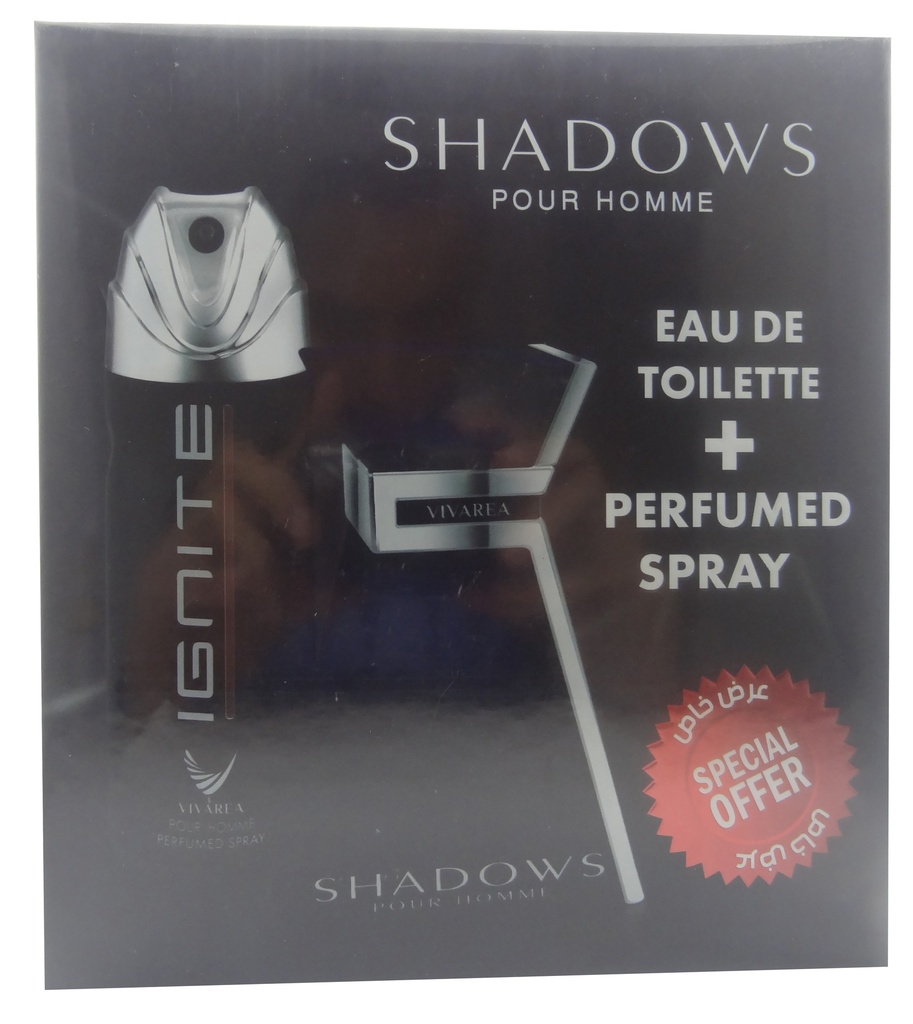 فيفاريا شادوز طقم - Vivarea Shadows Set (100ml+200ml)