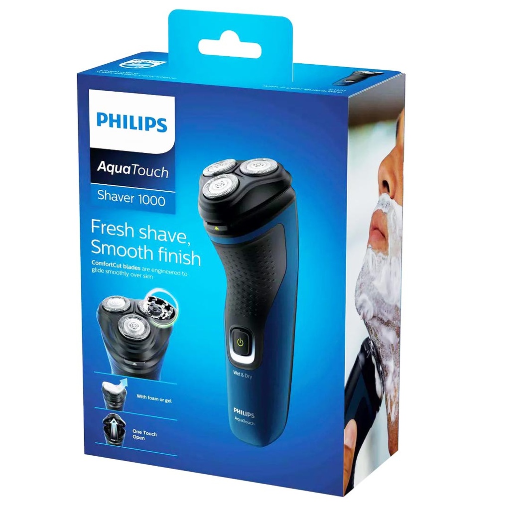 فيليبس اكوا تاتش ماكنة حلاقة - Philips Aqu Touch Shiving Shaver (No:S1121/41)