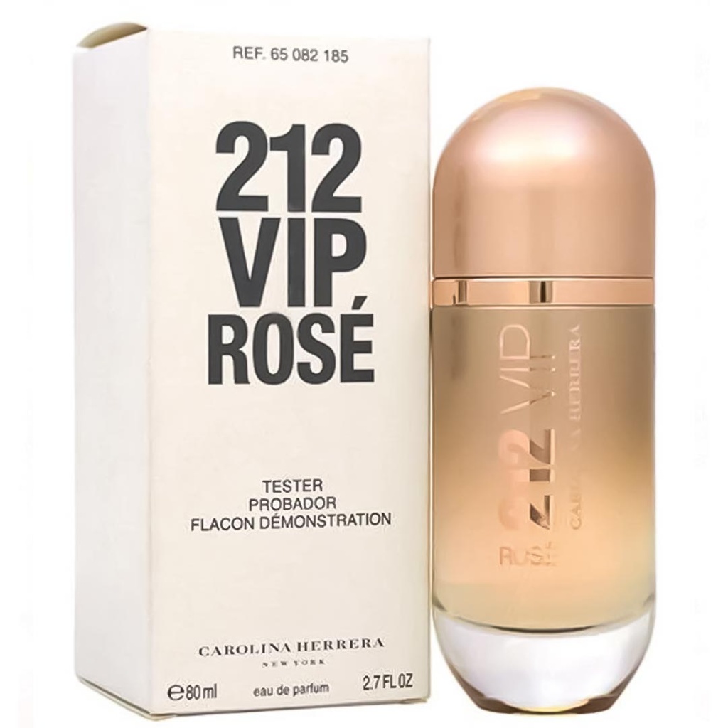 كارولينا هريرا 212 فى اى بى  روز تستر - Carolina Herrera 212VIP Rose Tester EDP-W (80ml)