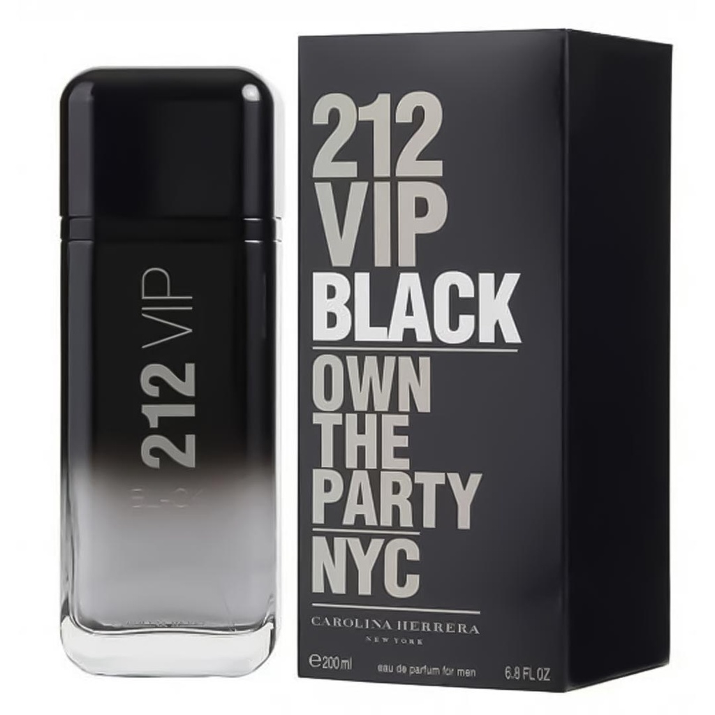 كارولينا هريرا 212 فى اى بى بلاك - Carolina Herrera 212VIP Black EDP-M (200ml)
