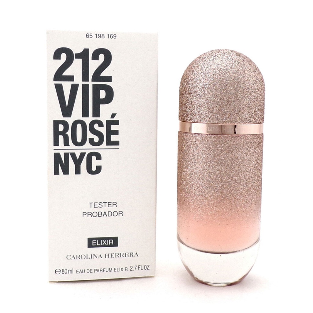 كارولينا هريرا 212 فى اى بى روز اليكسير تستر - Carolina Herrera 212 VIP Rose Elixir Tester EDP-W (80ml)